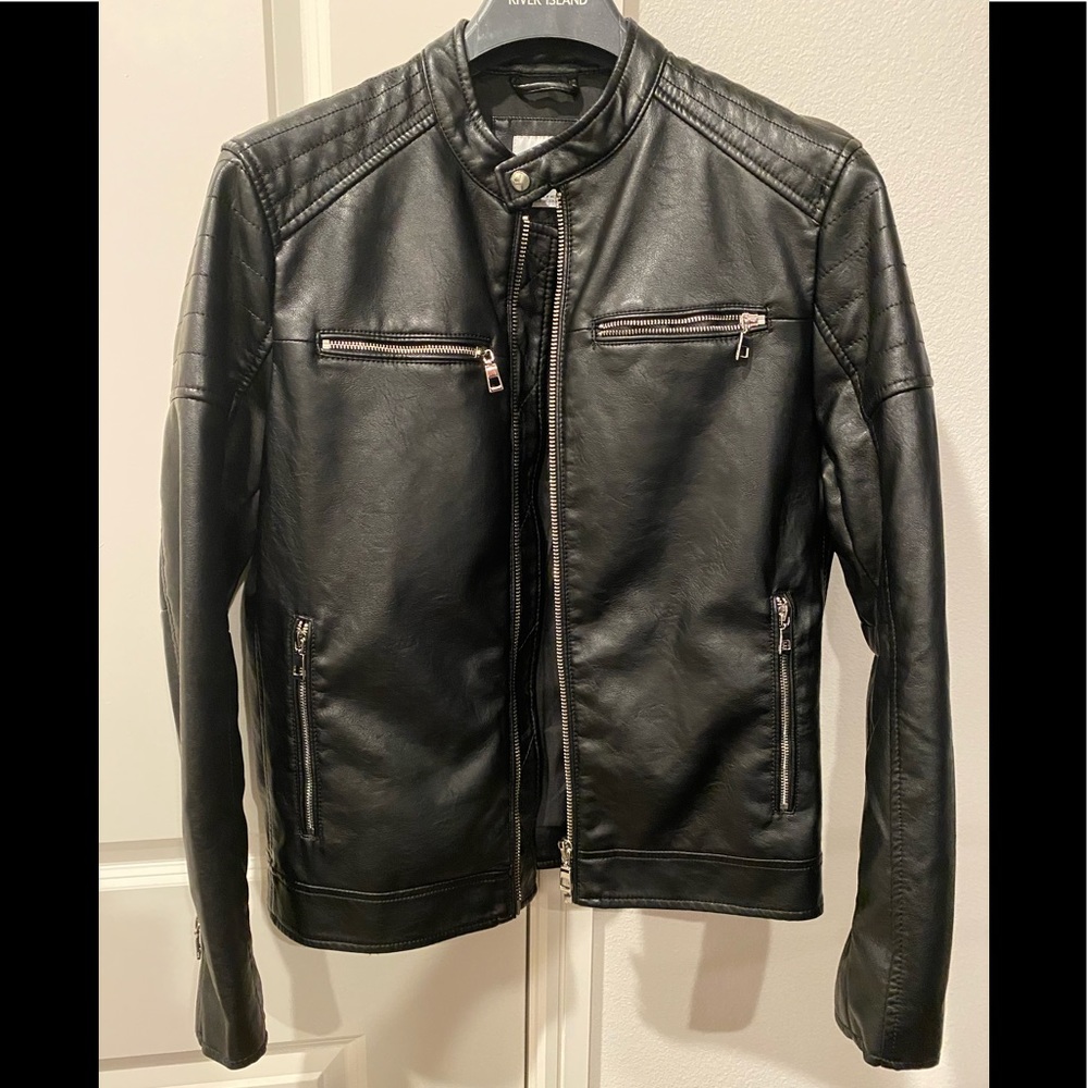 Zara Leather Biker Jacket